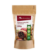 Kakaové bôby - nepražené - BIO kvalita - 200 g