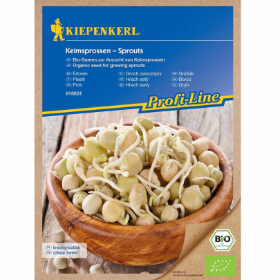 BIO Hrach siaty - bio semená na klíčenie - 50 g