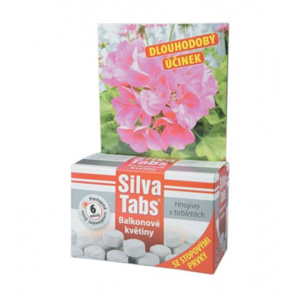 Hnojivo pre balkónové kvetiny - Silvia Tabs - 250 g