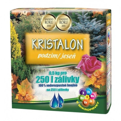 Kristalon Podzim - na prezimovanie rastlín - 0,5 kg