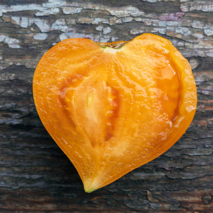 Paradajka Oxheart Orange - Solanum lycopersicum - semená - 10 ks