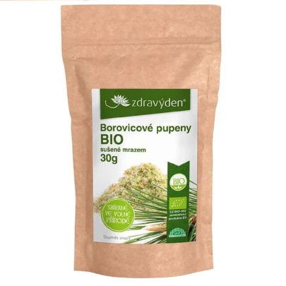 Borovicové púčiky - prášok - BIO kvalita - 30 g