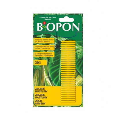 Tyčinkové hnojivo pre zelené rastliny - BoPon - 30 ks