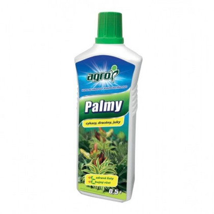 Kvapalné hnojivo pre palmy a iné zelené rastliny - Agro - 500 ml