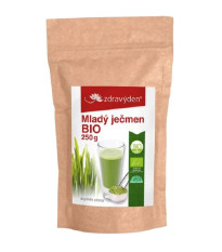 Mladý jačmeň Bio - prášok - BIO kvalita - 250 g