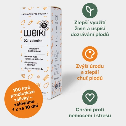 Probiotiká Weiki - zelenina - 100 ml